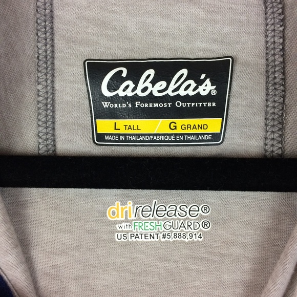 **SOLD** Dri Release Long Sleeve 1/4 Zip Sz L Tall - Picture 4 of 6